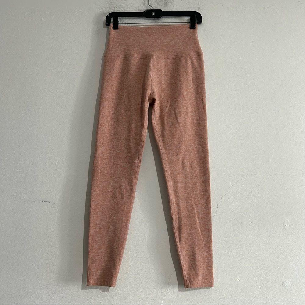 Beyond Yoga Peach Orange Spacedye Caught in the Midi Leggings Size Large Workout